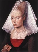 Rogier van der Weyden Portrait of a woman oil painting reproduction